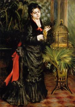 皮埃爾 奧古斯特 雷諾阿 Woman with a Parrot, Henriette Darras 皮埃爾 奧古斯特 雷諾阿 Woman with a Parrot, Henriette Darras